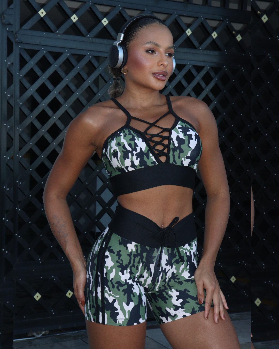 SET CORTO PADDED MILITAR