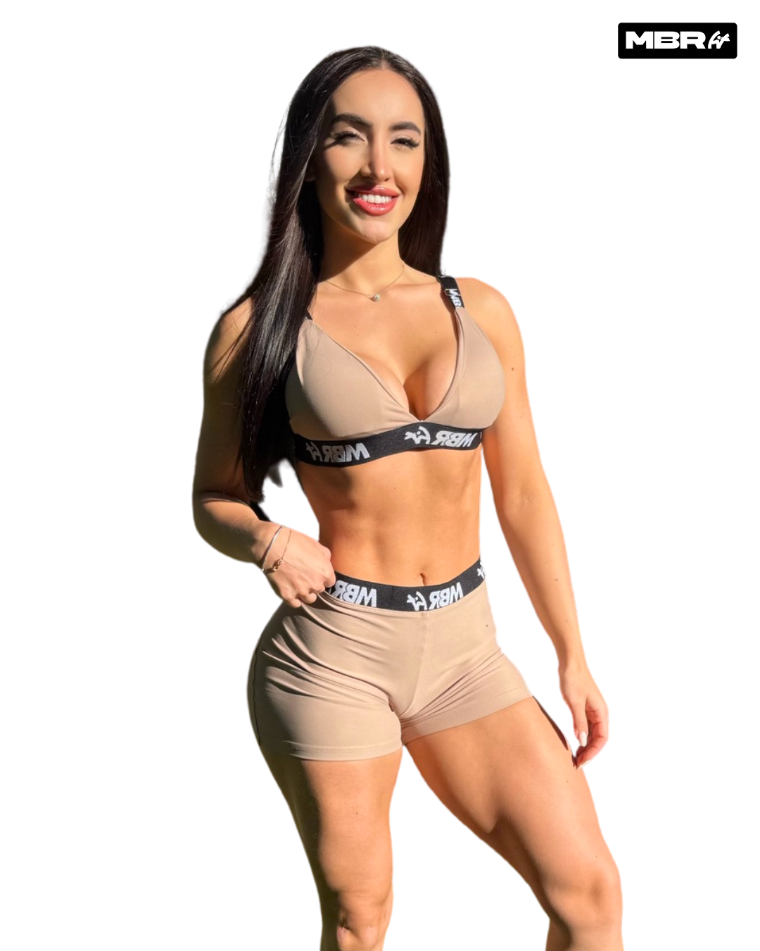 SET CORTO ELÁSTICO NUDE (normal)