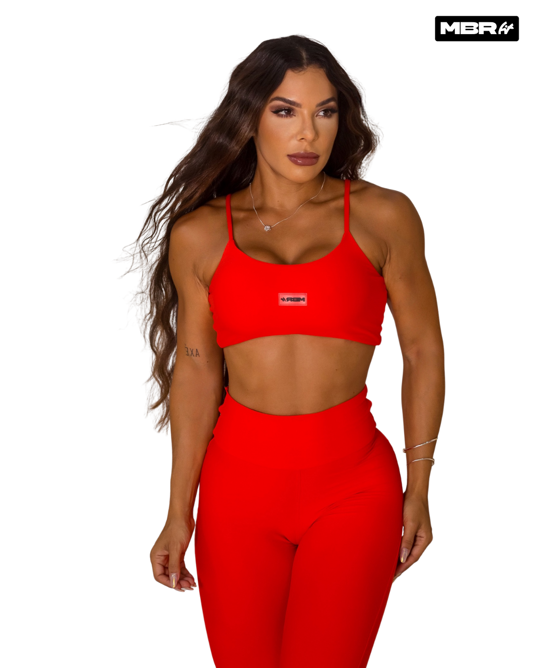 CONJUNTO LEGGING BASIC TOMATE (regular)