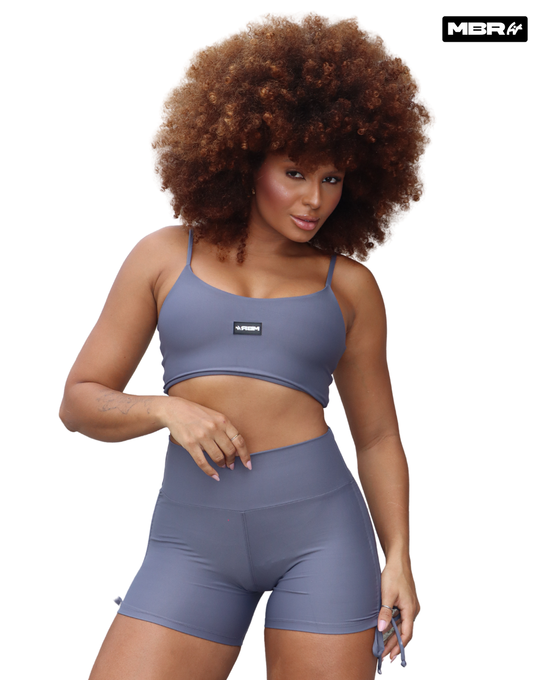 SET CORTO MBR GRIS (fruncido)