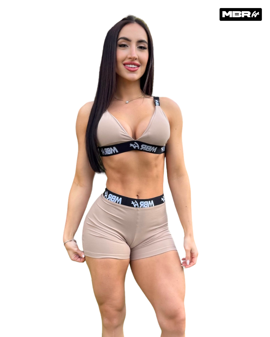 SET CORTO ELÁSTICO NUDE (normal)