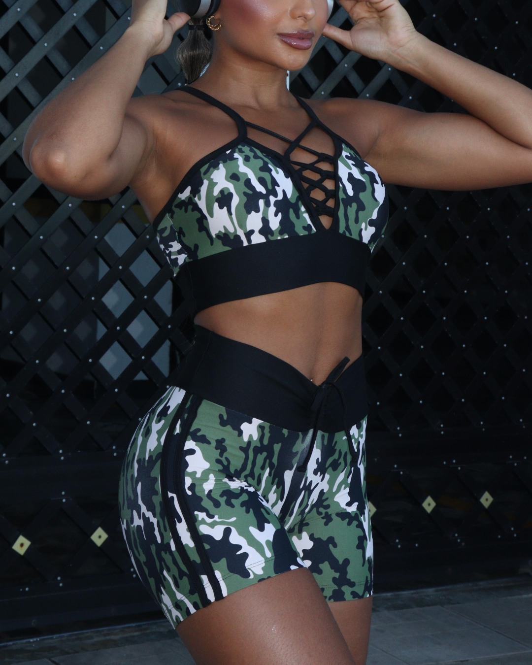 SET CORTO PADDED MILITAR