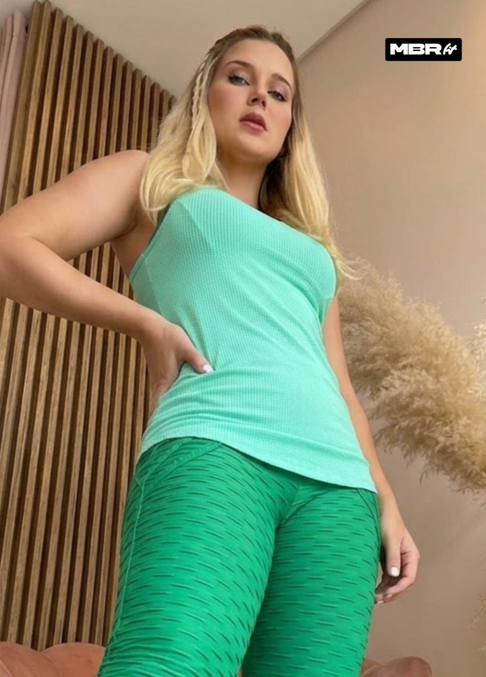 CAMISETA DRY FIT VERDE AGUA