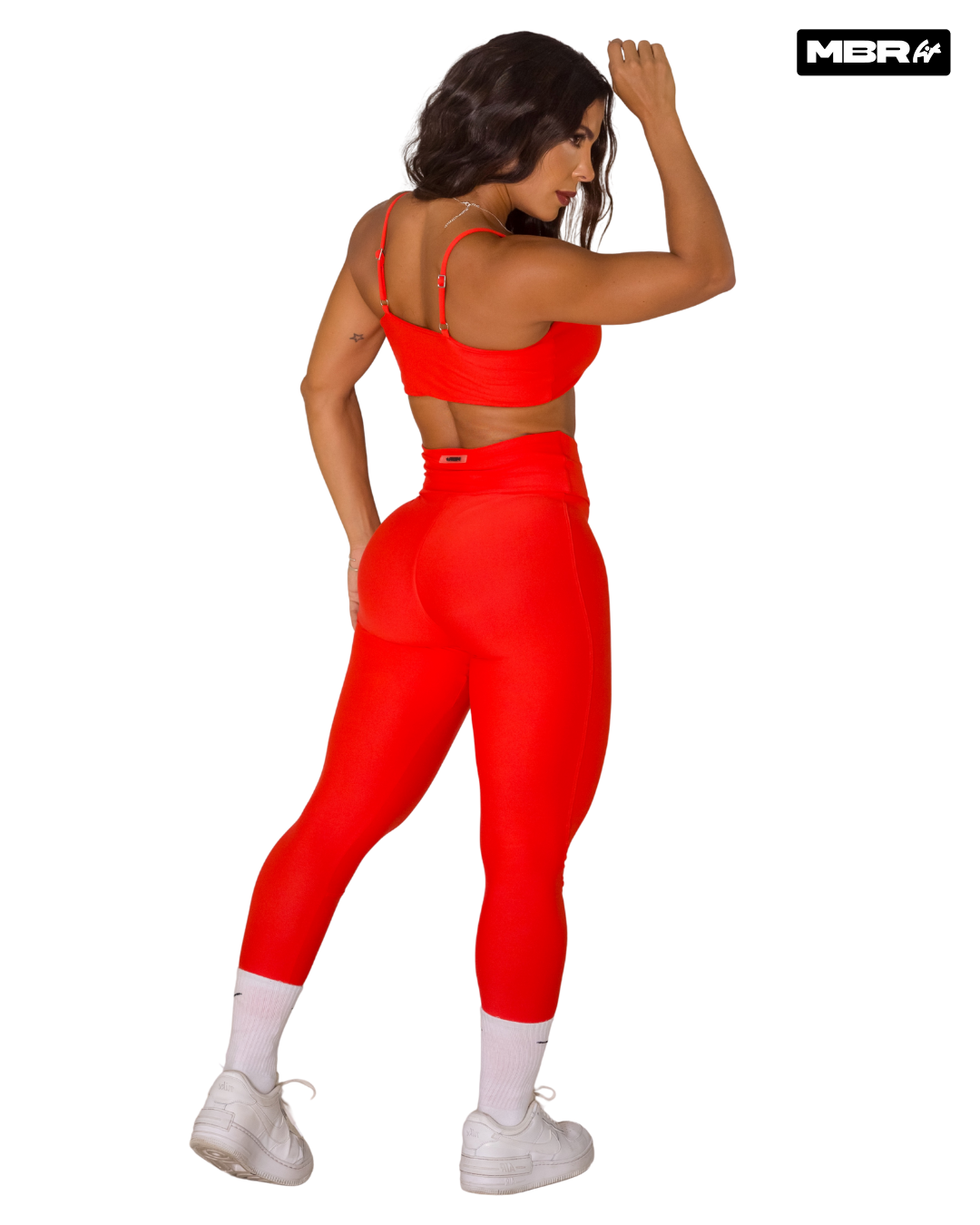 CONJUNTO LEGGING BASIC TOMATE (regular)