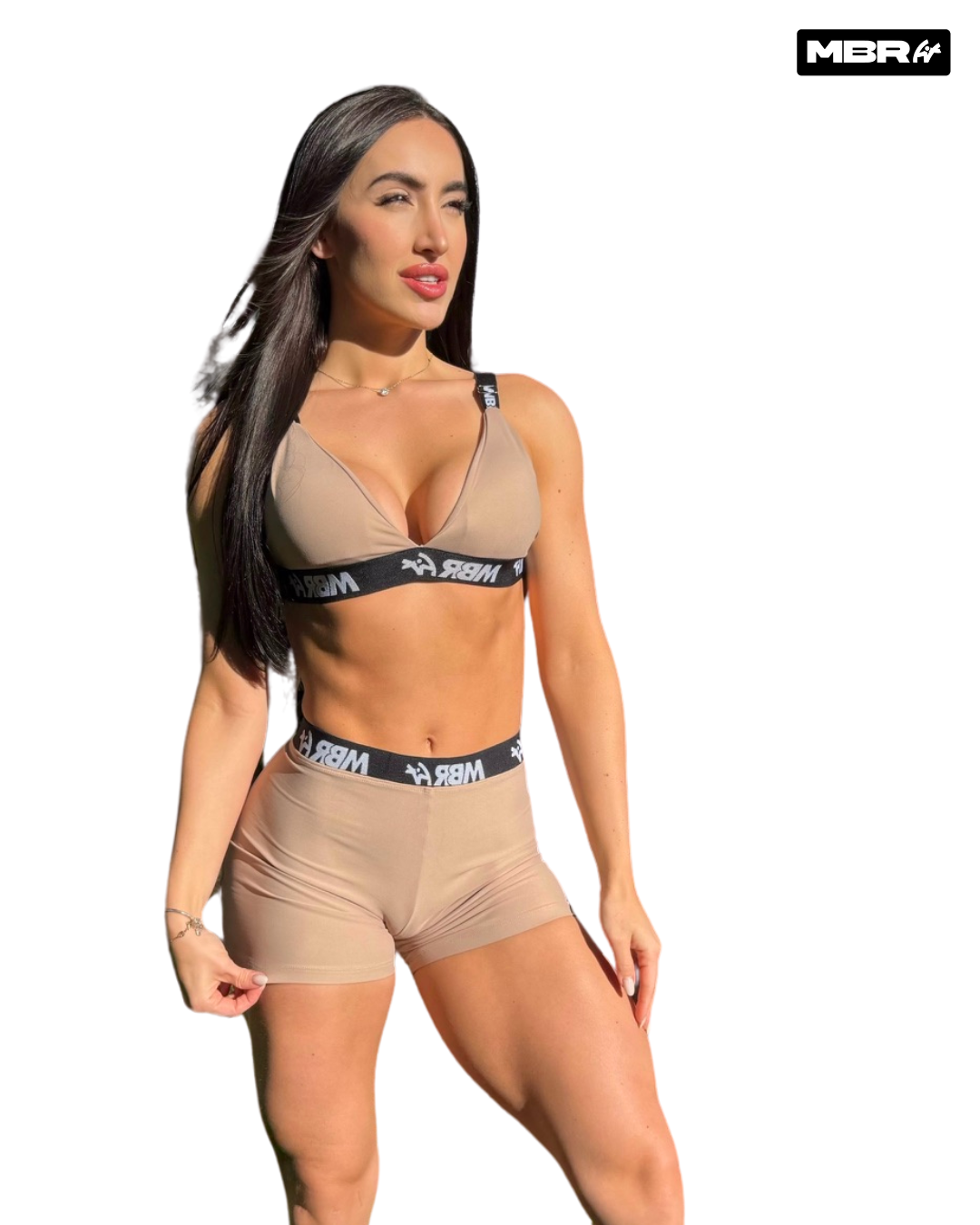 SET CORTO ELÁSTICO NUDE (normal)