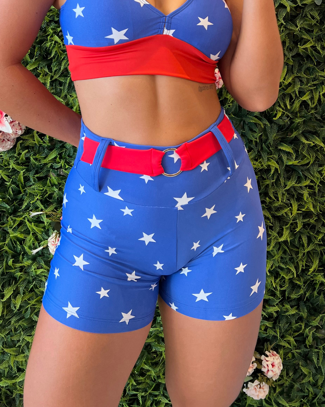 WONDER WOMAN BELT SHORTS