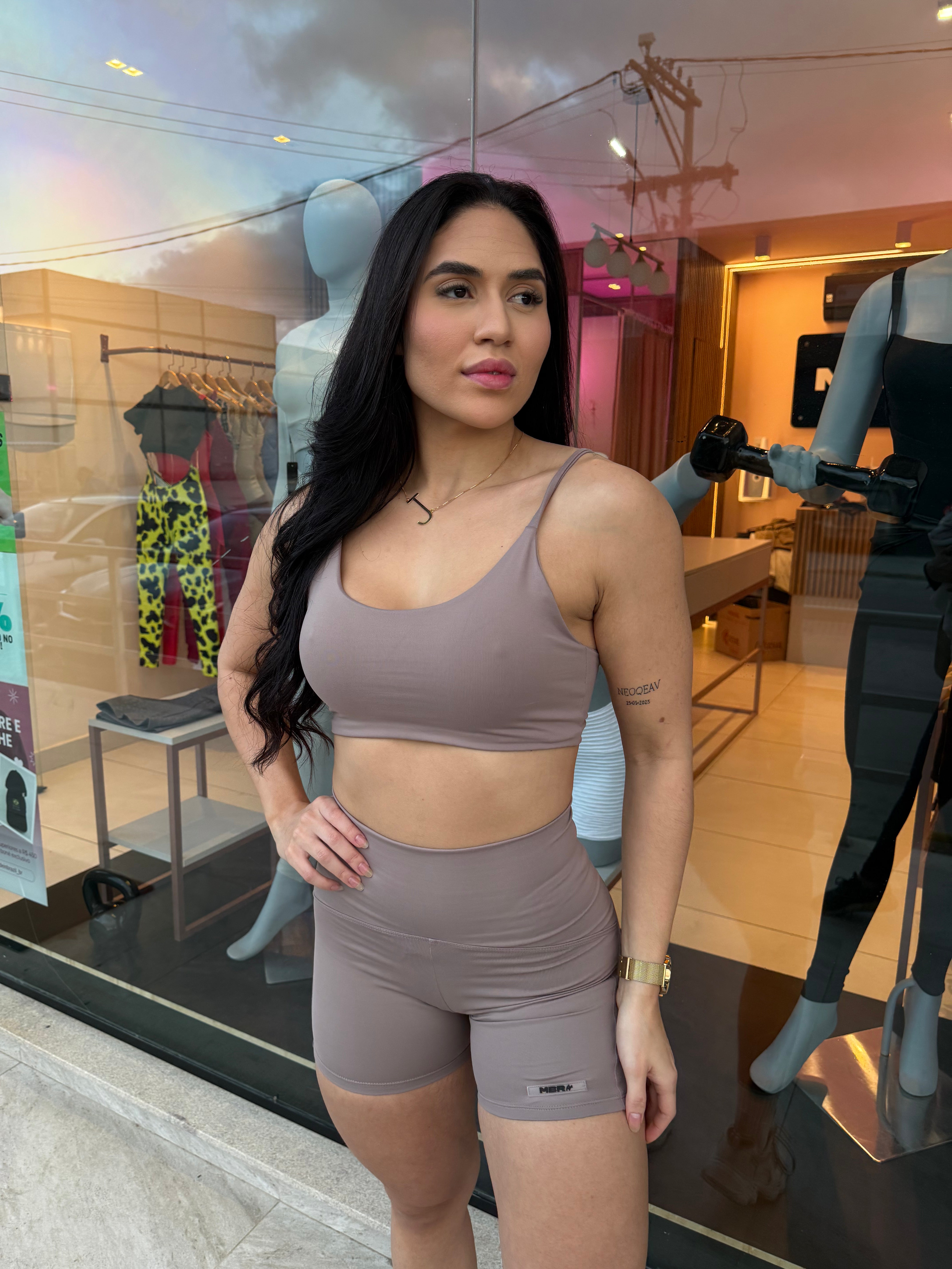 CONJUNTO SHORT AVELLANA (regular)