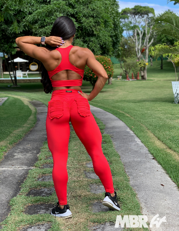 FRUFRU LEGGINGS red