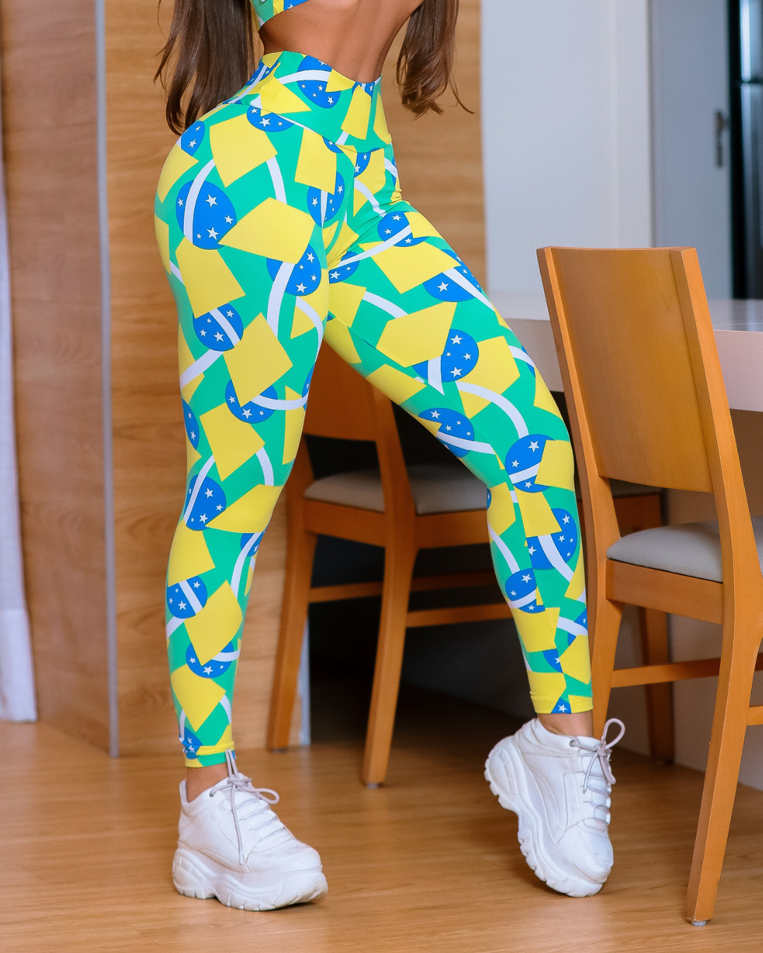 BRAZIL LEGGINGS yellow