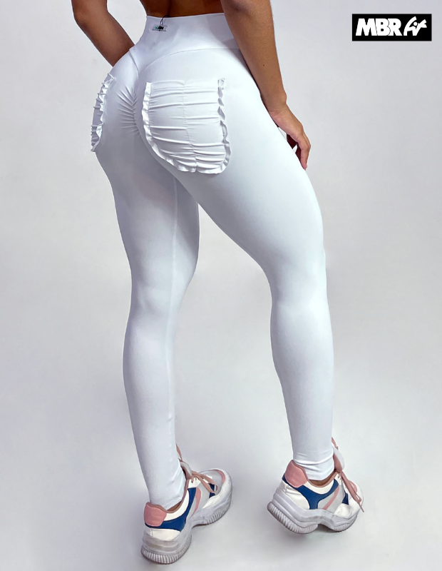 LEGGING FRUFRU blanco (fruncido)