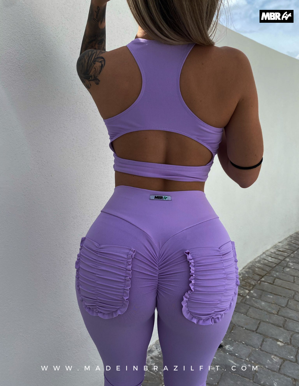 LEGGING FRUFRU lilac