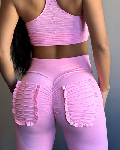 FRUFRU pink LEGGINGS