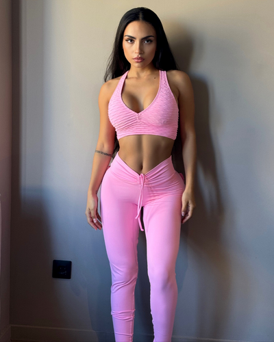 FRUFRU pink LEGGINGS