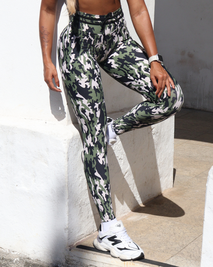 LEGGING MILITAR VERDE