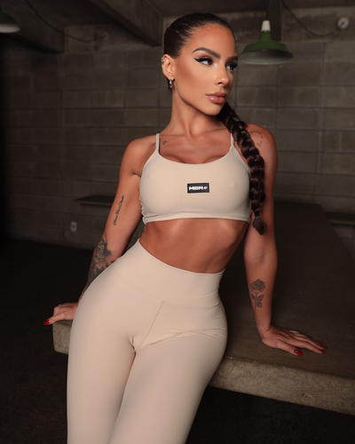 SET LARGO LISO NUDE BRAND (regular)