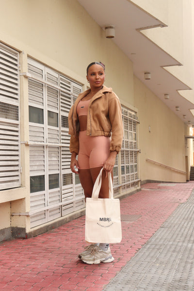 CONJUNTO MBR SHORT ROSE (fruncido)