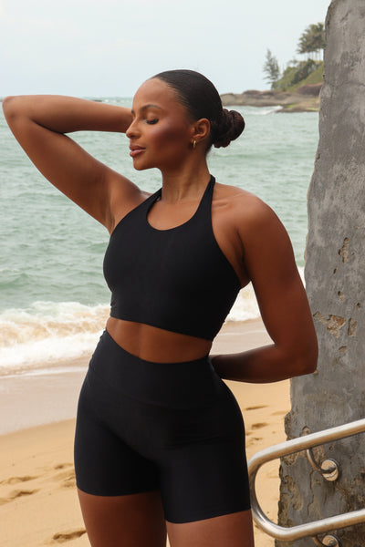 CONJUNTO SHORT SOFT BLACK WONDER (regular)