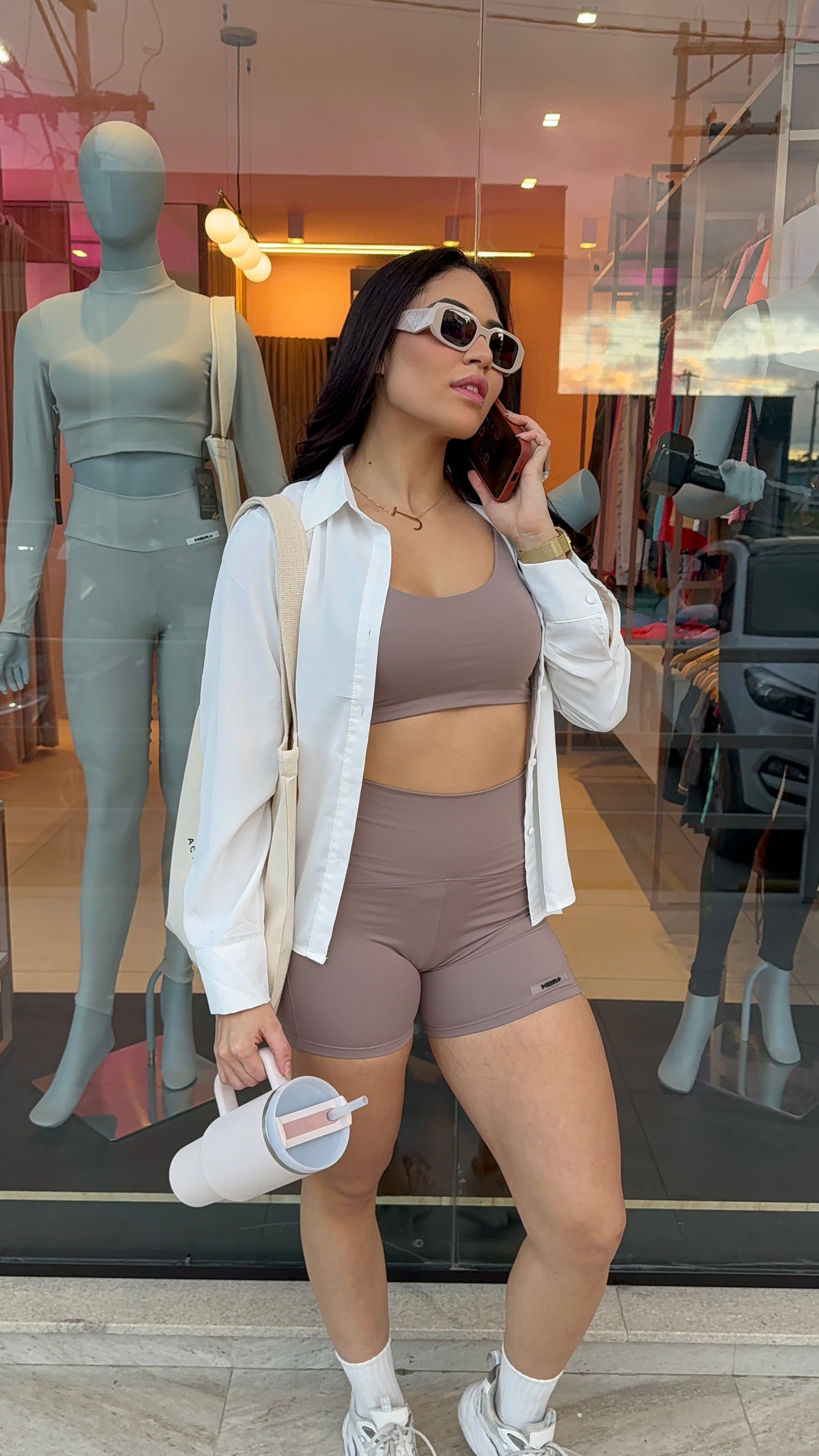 CONJUNTO SHORT AVELLANA (regular)