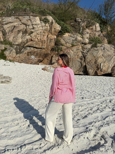 CAMISA LISTRADA ROJA