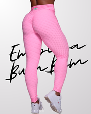 PINK BROCADE LEGGING bb