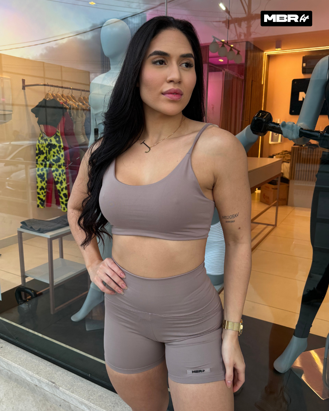 CONJUNTO SHORT AVELLANA (regular)