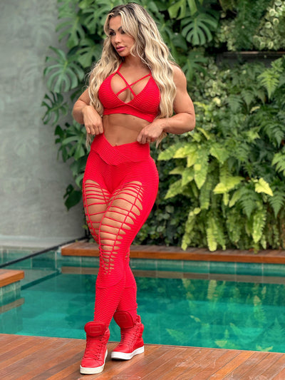 SET ACESS RASGADO ROJO (regular)