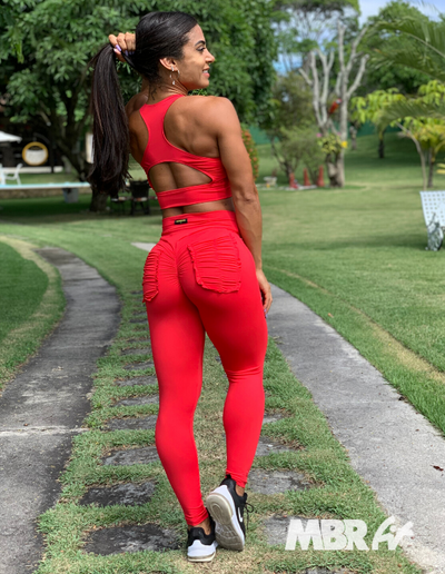 FRUFRU LEGGINGS red